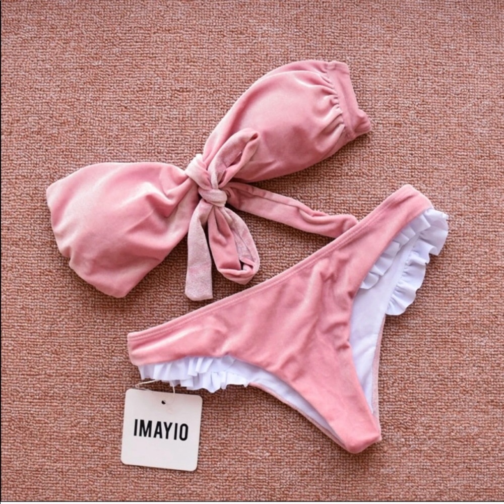Velvet bathing suite
